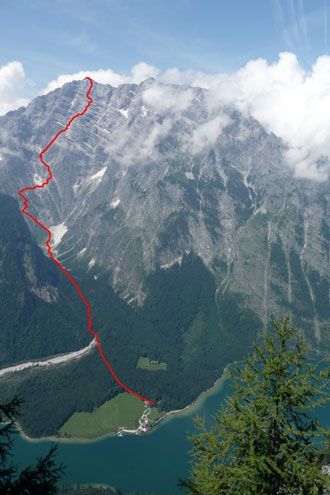 Bergsteigen: Watzmann Ostwand